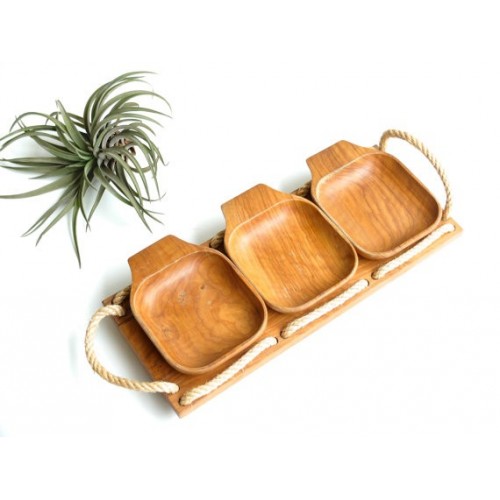 Série De 3 Assiettes