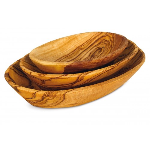 3 Oval Bowls